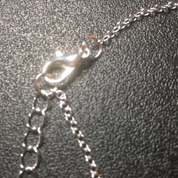 Silver Tone Infinity Charm Anklet - Picture 3 of 5